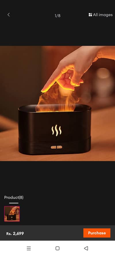 Aroma flame hundifer