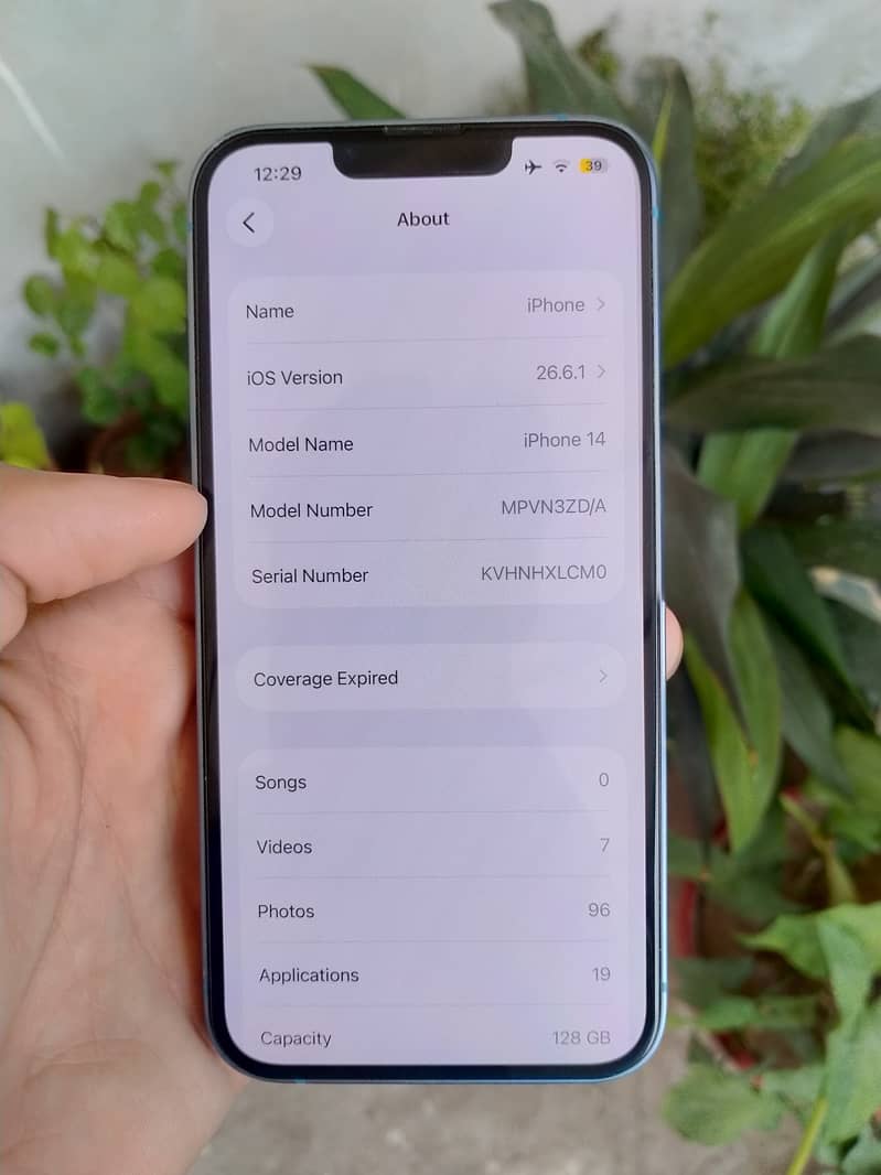 Iphone 14(Non pta)physical sim 2