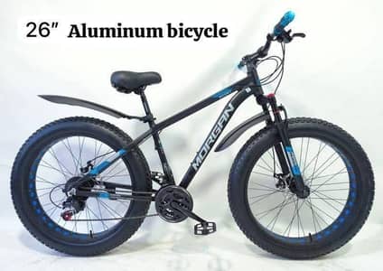 New Morgan Aluminum Fat Bike Fat Tyre New model box pack Imported