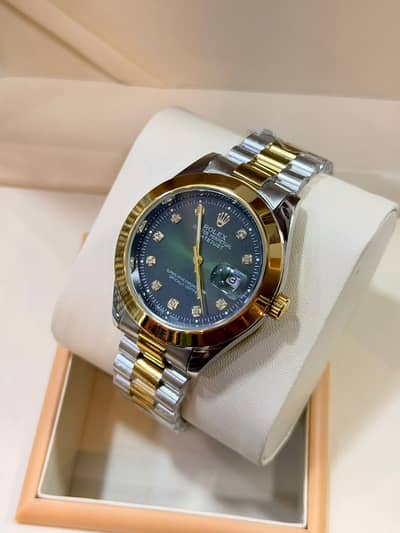 Rolex Datejust Style Two-Tone Watch ⌚