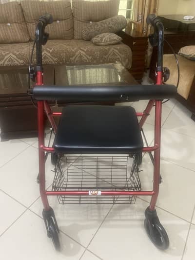 Rollator walker