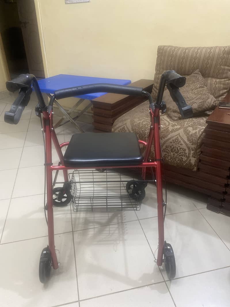 Rollator walker 2