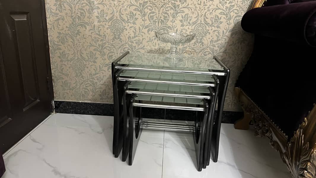 Coffee table 4 set 7