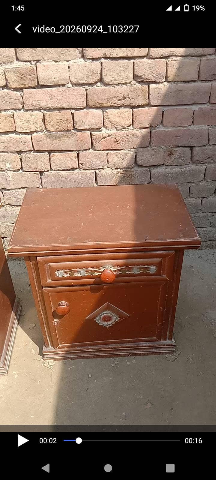 Dressing Table And Double Bed 1