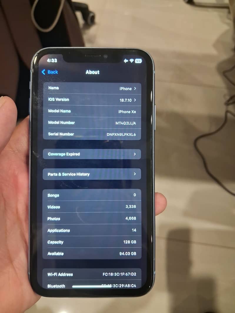 Apple iPhone XR 4