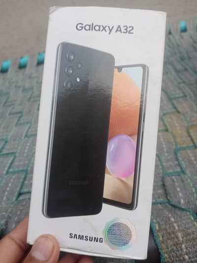 Samsung galaxy A32 6/128 with box and charger official approved