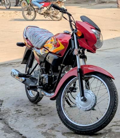 Honda pridor 100.2026 model. red color. No any fault.