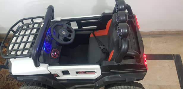 Kids electric ride on cars (2 seater) Remote Control + self operatedd