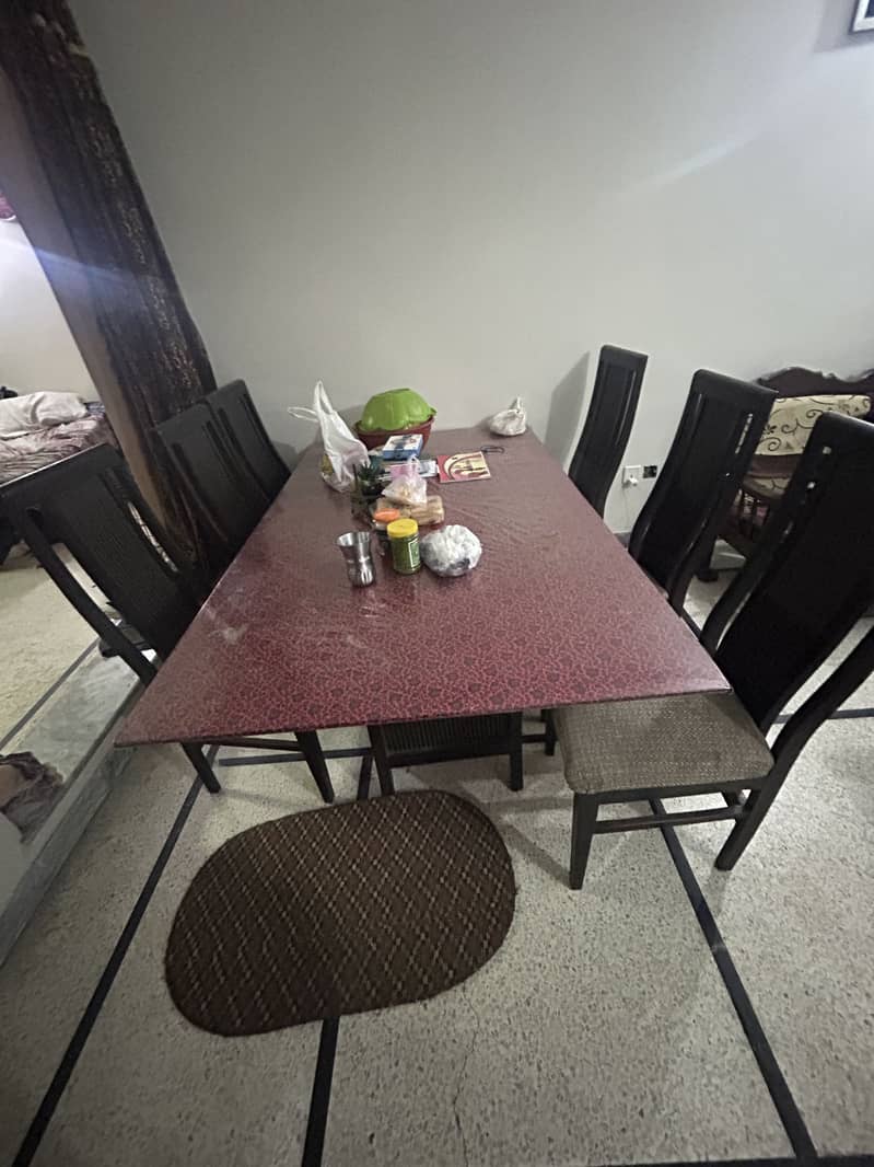 Dining table with chairs 1