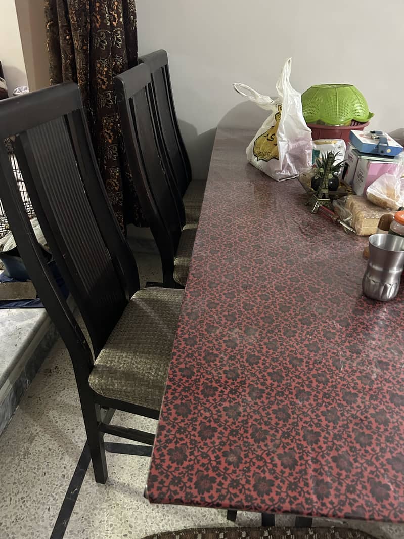 Dining table with chairs 2