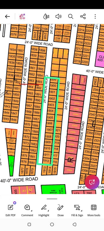 80 SQ YARDS WEST OPEN PAIR PLOTS FOR SALE AT GOLD BLOCK NTR-01