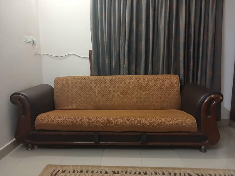 Single comfortable and stylish bed set. sofa cumbed 6