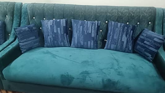 5 seater sofa set used like new