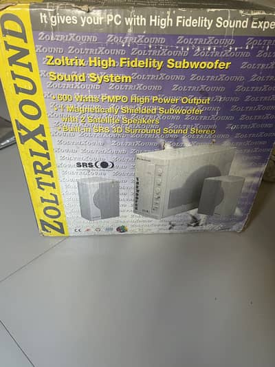 Zoltrix 2+1 speaker System