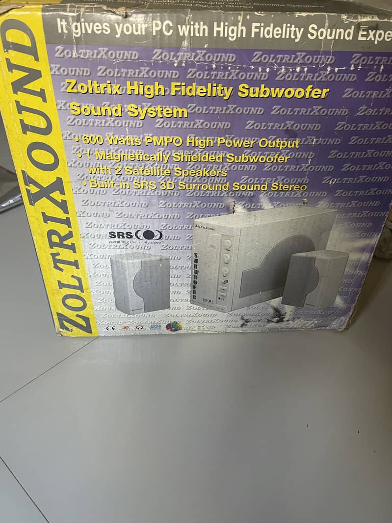 Zoltrix 2+1 speaker System 0