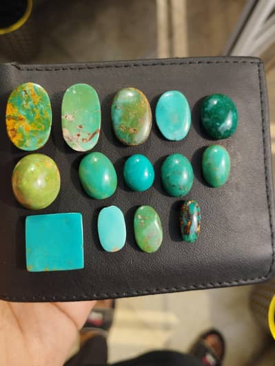 Irani Hussani Feroza Stones Original Not Treated 500 rupees par carat