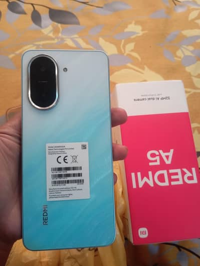 Redmi A5 2 month use with box pta approved