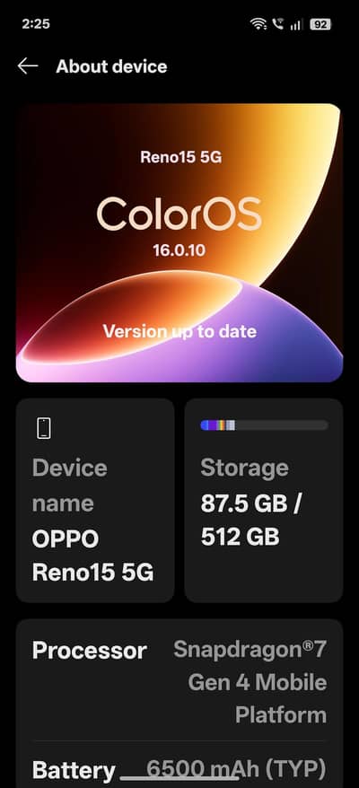 OPPO Reno 15 5g