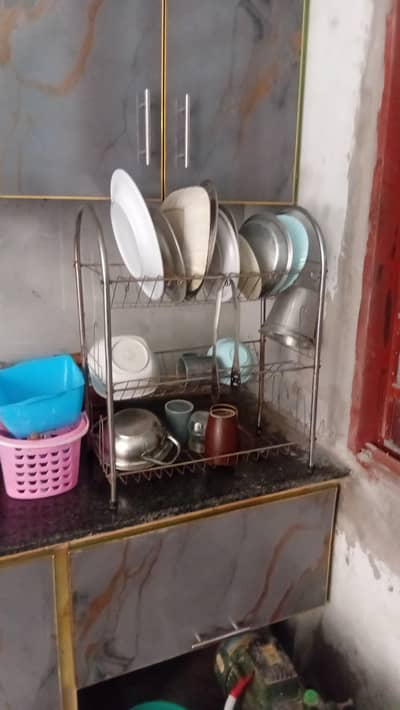 Grocessary steel stand and Food storage (Makhi dan)for sale 9/10