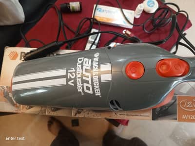 black and decker car vaccum