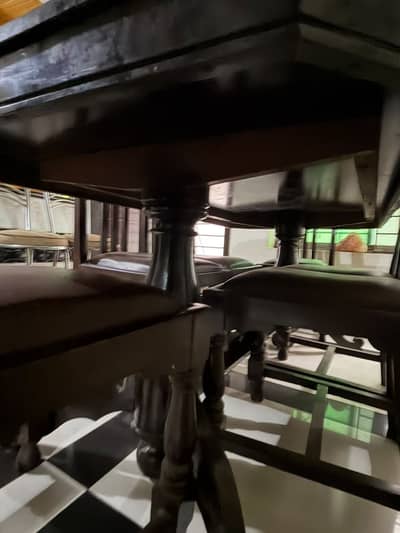 Strong wood table