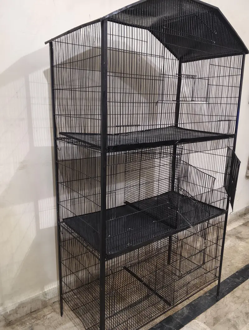 Large Size 3 floors 5 Portion Cage For Sale — photo 2