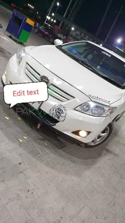 Toyota Corolla XLI 2010