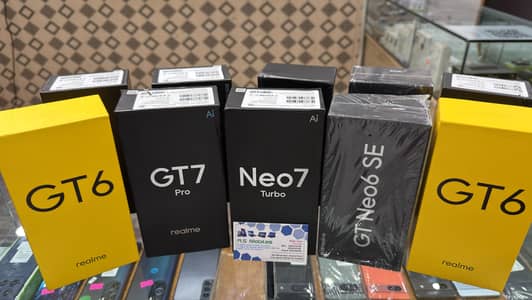 Realme GT Neo6 SE, Realme Gt 6, GT 7Pro Racing, Neo 7 Turbo, Neo 8