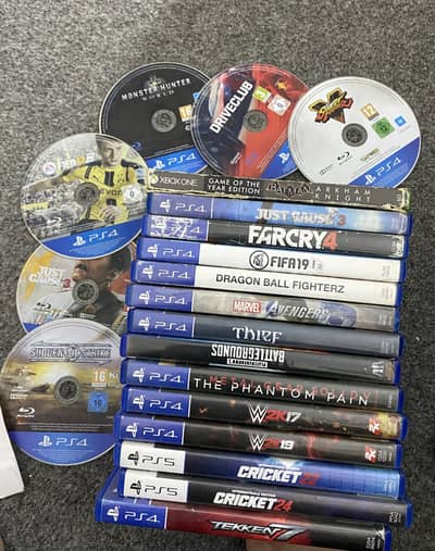 Games up for sale