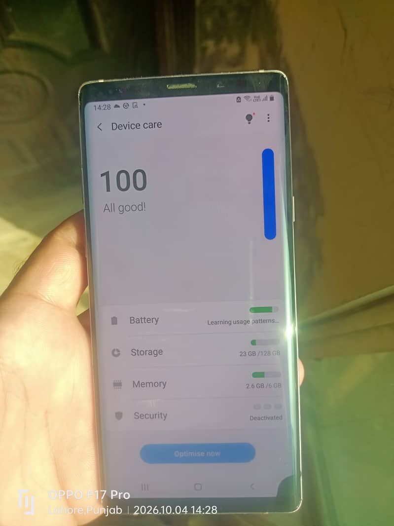 Samsung Mobile Note 9 5