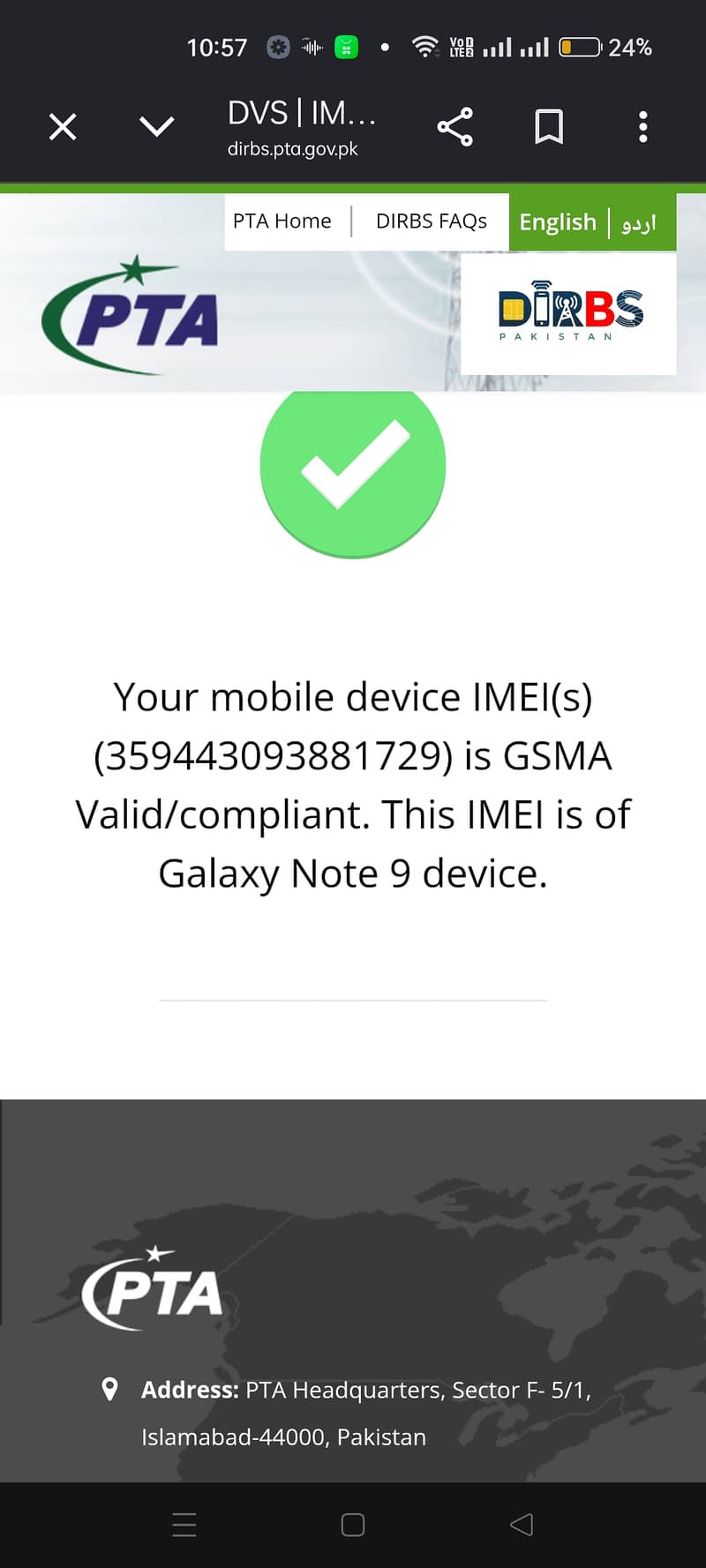 Samsung Mobile Note 9 7
