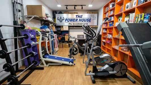 Imported manual treadmill Exercise cycle Elliptical machine bike gym