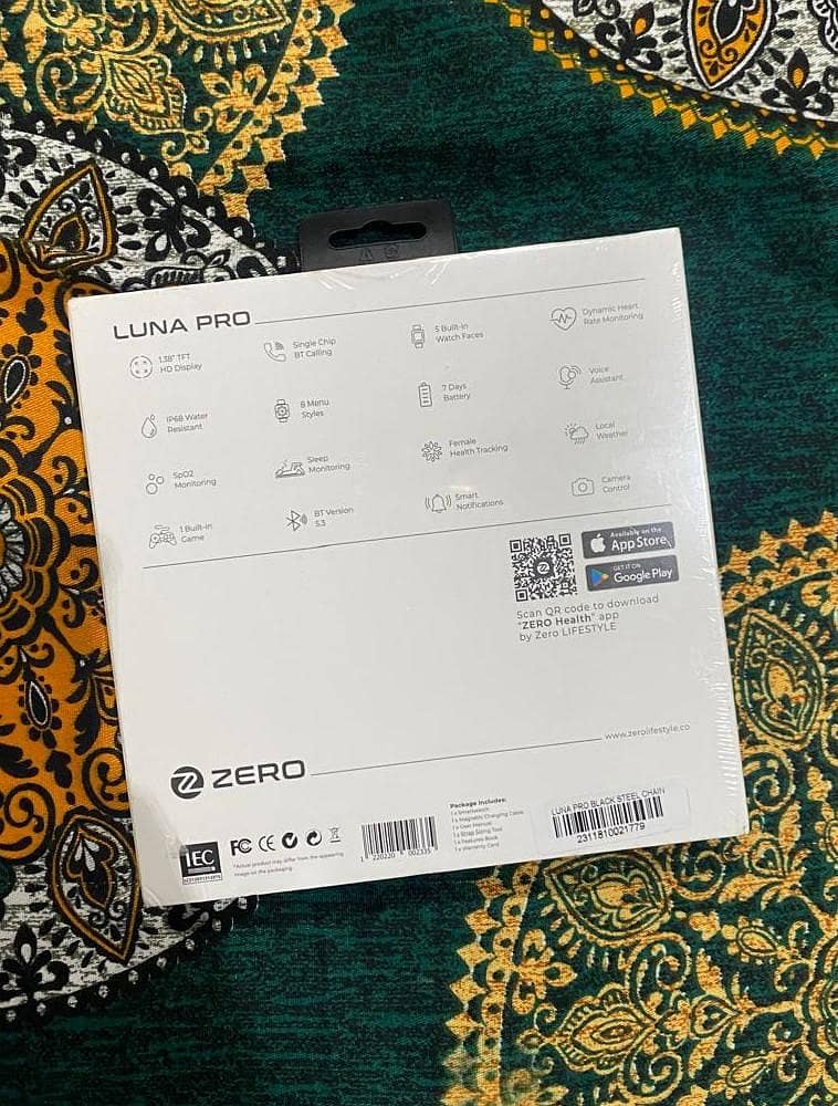 Zero Luna Pro Smartwatch 5