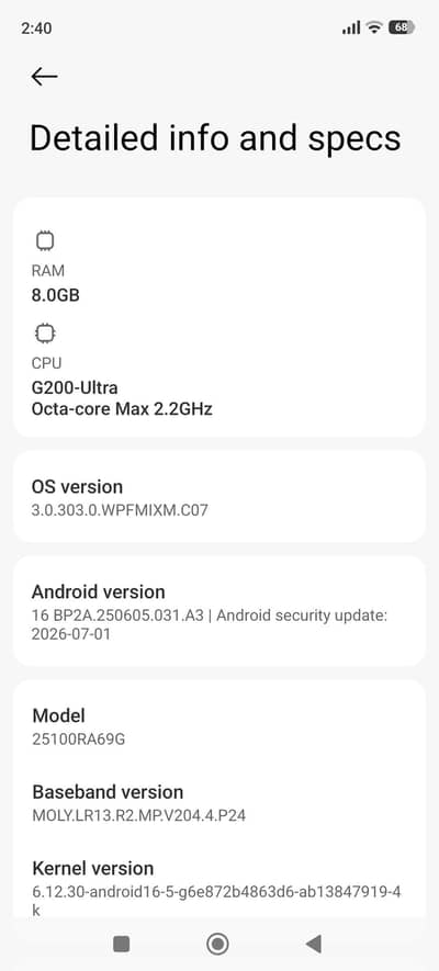 Xiaomi Redmi Note 15 Pro