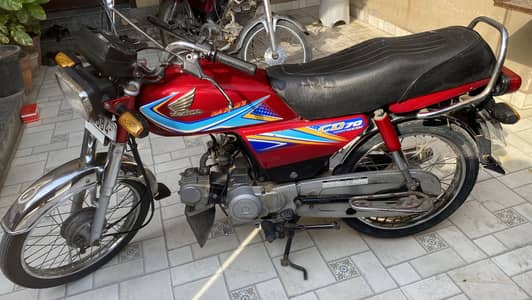 Honda Cd 70 urgent sale