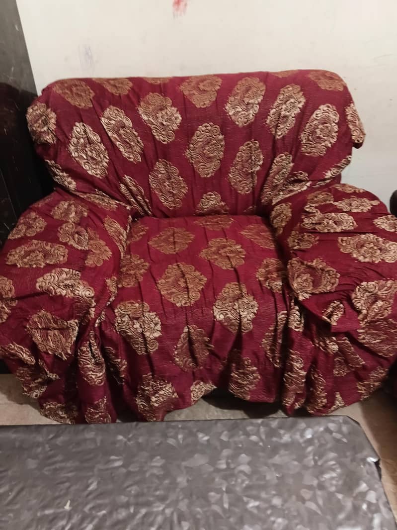 sofa set with covers 3