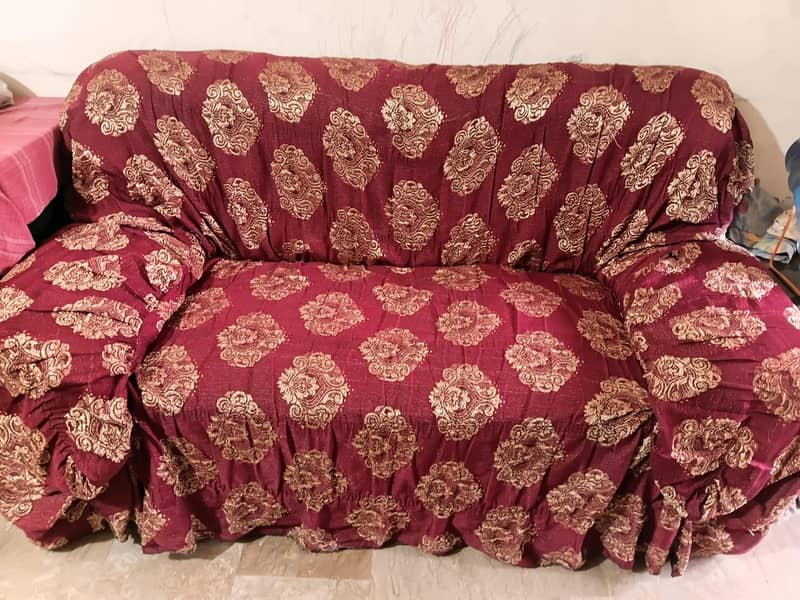 sofa set with covers 4