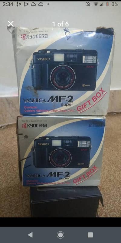 YASHICA vantage Camara 2 box
