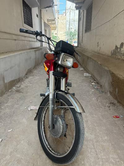 Honda CG 125 2021 Karachi Number