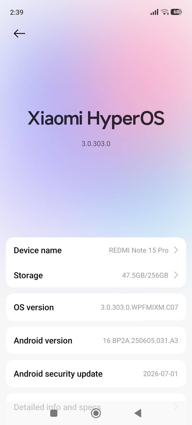 Xiaomi Redmi Note 15 Pro 5