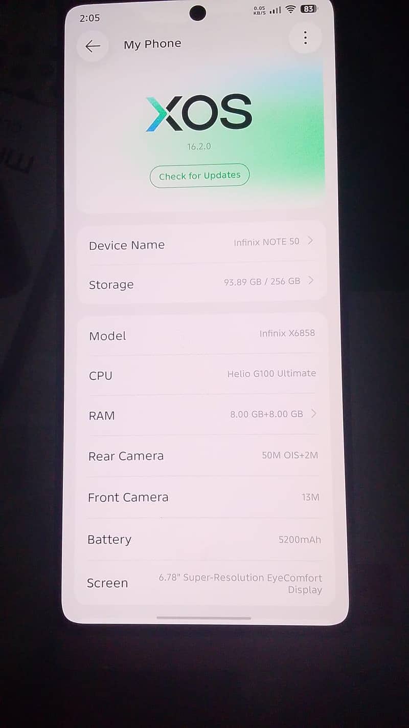 Infinix Note 50 9