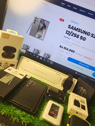 Samsung Mobile S24 Ultra 12/256GB 5G UK VARIANT PIN DOT