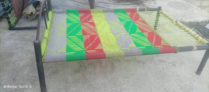 2 single n one double charpai for sale