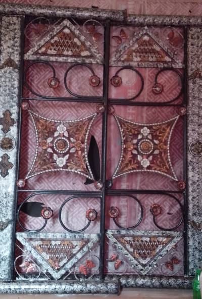 Double iron bed for sale