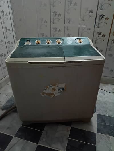 used just like new Haier washing machine + spinner dryer for sale