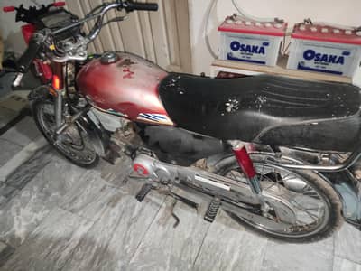 Honda CD 70 2019 Model with New genuine parts separate