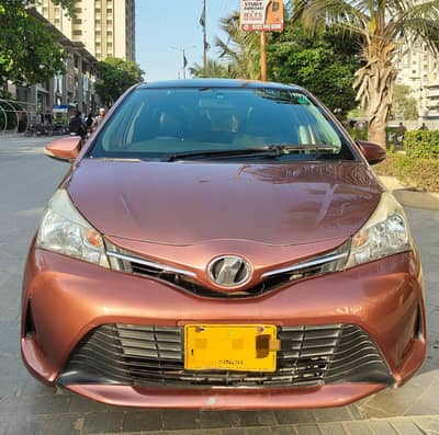 Toyota Vitz jewlla spider 2014 reg 2016 full geunine