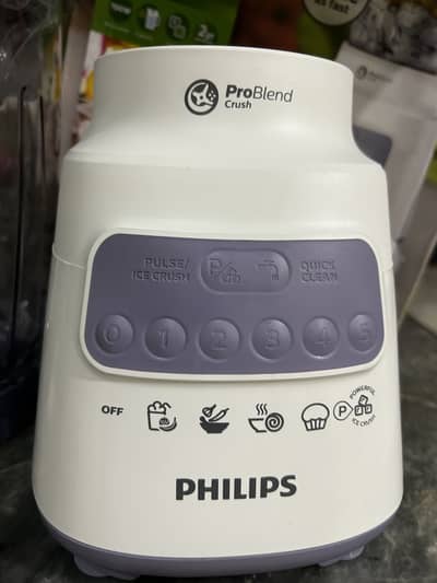 Phillips series 5000 pro blender ice crushed