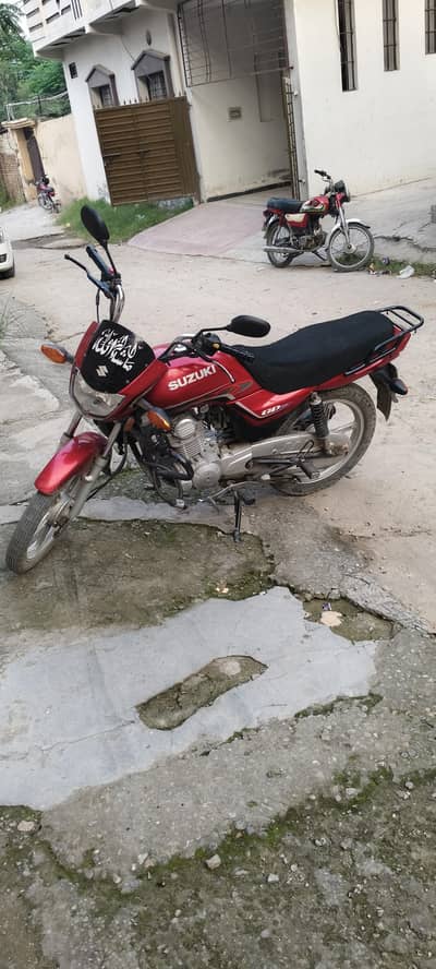 Suzuki GD 110S 2020 Model | Lifetime Token Paid | Red
