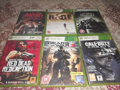 xbox 360 games each rs. 1000